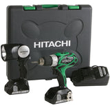 Hitachi 18-Volt 1/2-in Cordless Lithium-Ion Compact Drill with Case